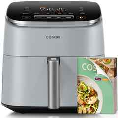 Cosori TurboBlaze Air Fryer, 9-in-1, 6 Qt, PFAS-Free Ceramic Coating